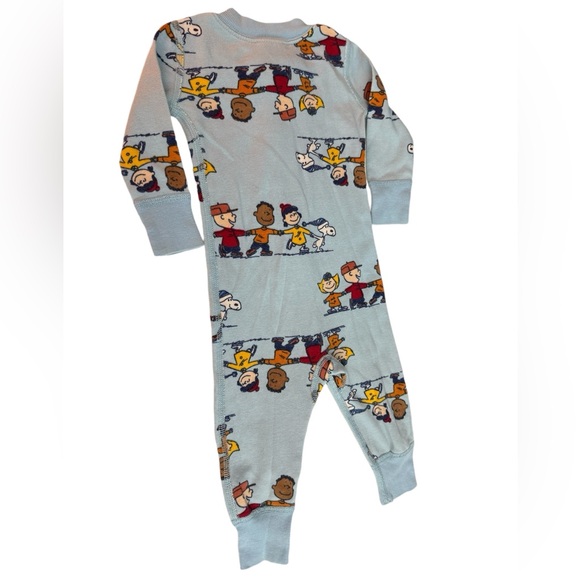 Hanna Andersson Peanuts zip romper - Picture 2 of 7